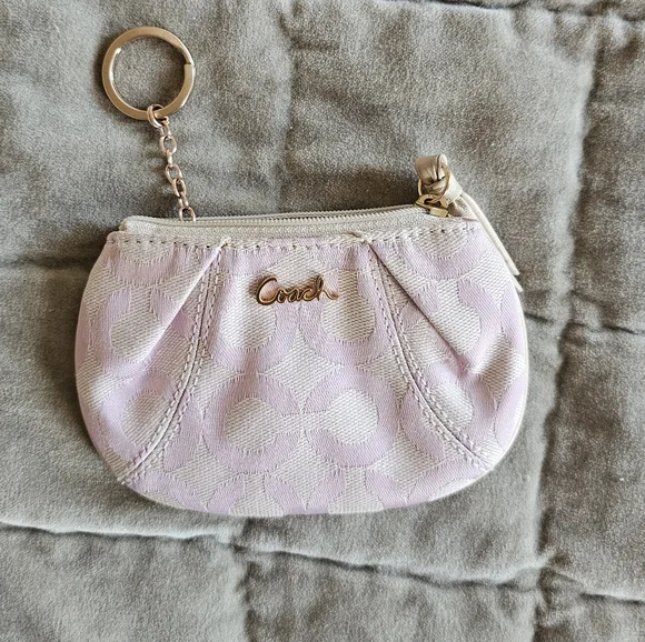 Coach Op Art Mini Key Chain Bag - Picture 3 of 6